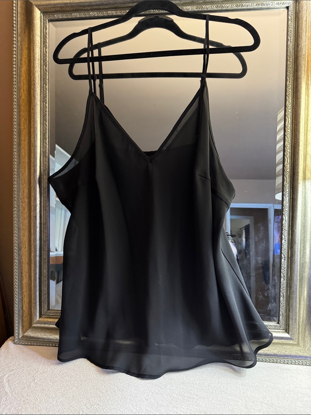 Black Camisole Cami Size 3X